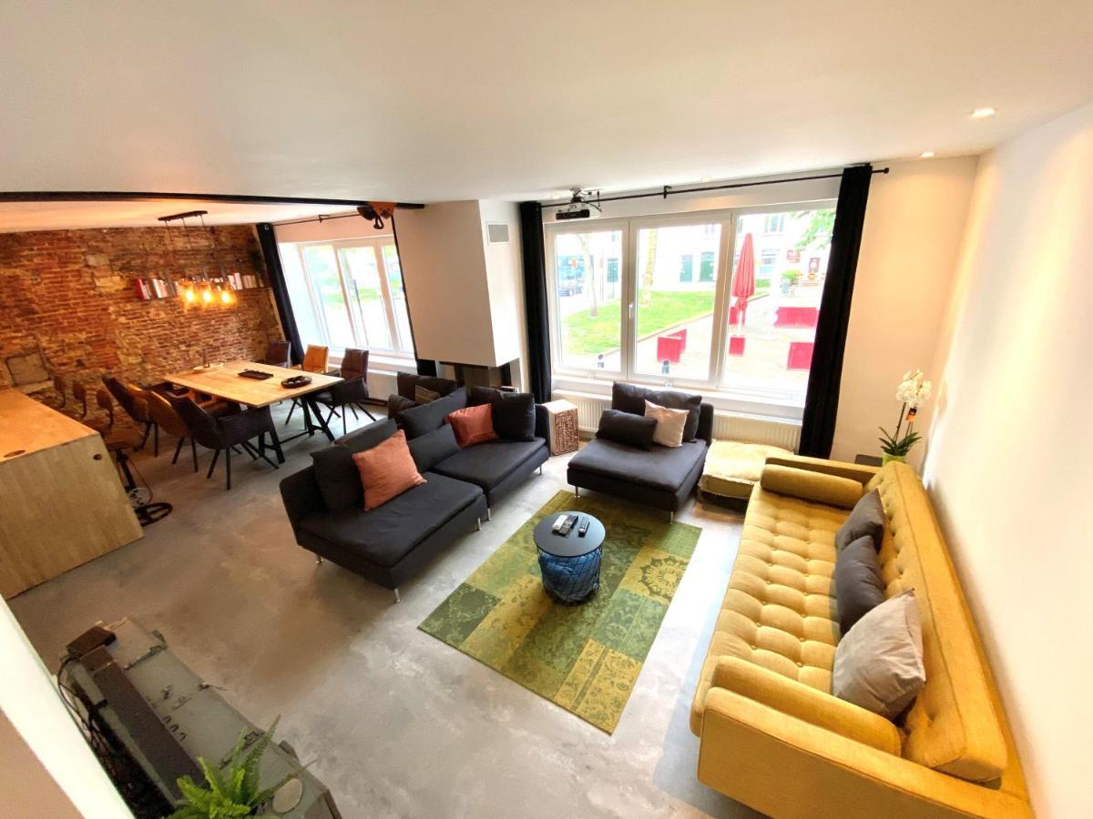 The Square - Vacation Rental With Outdoor Sauna - Centre Of Anversa Esterno foto